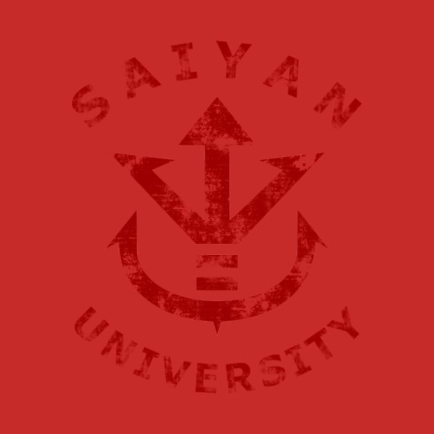 Saiyan University (red) by karlangas