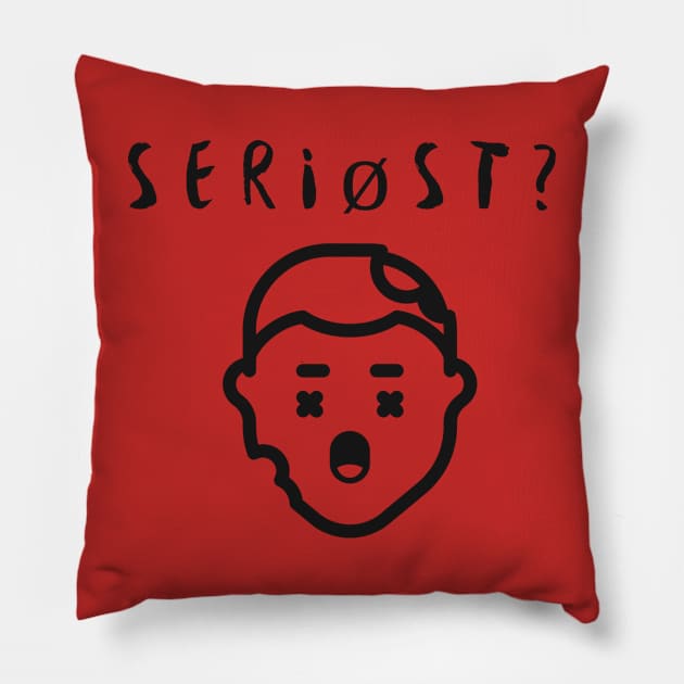 Seriøs Seriously Serio Pillow by Pro Viper