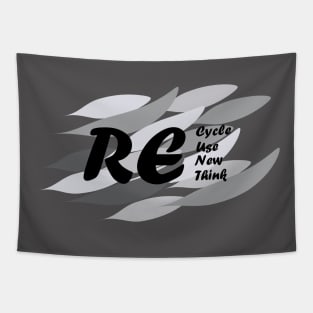 Recycle Reuse Renew Rethink Tapestry