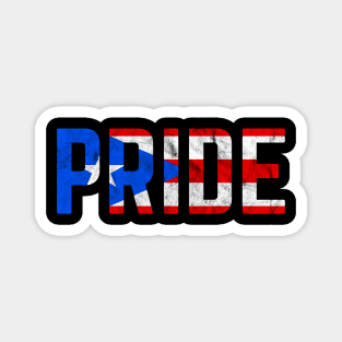 Puerto Rican Pride Puerto Rico Proud Magnet