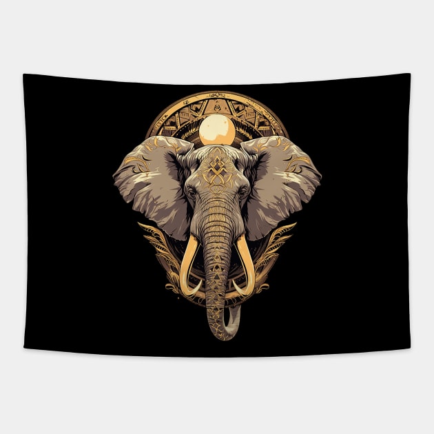 elephant Tapestry by StevenBag