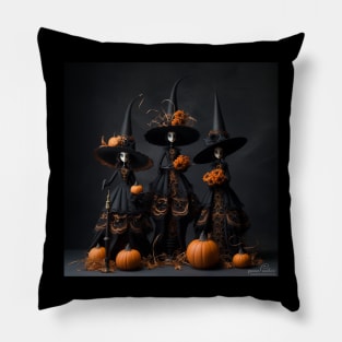 Happy halloween witches Pillow