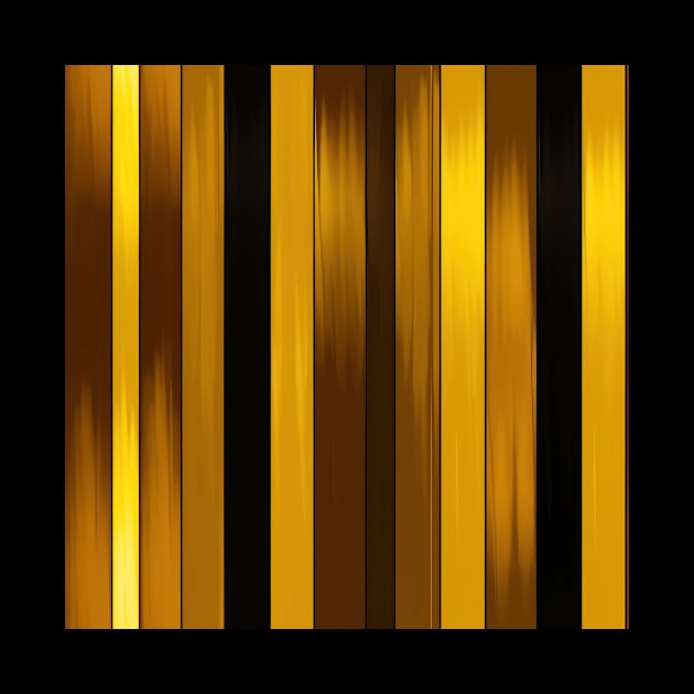 Golden Harmony: Abstract Stripes in Luxe Gold by star trek fanart and more