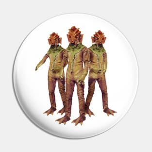 Cave Monsters Pin