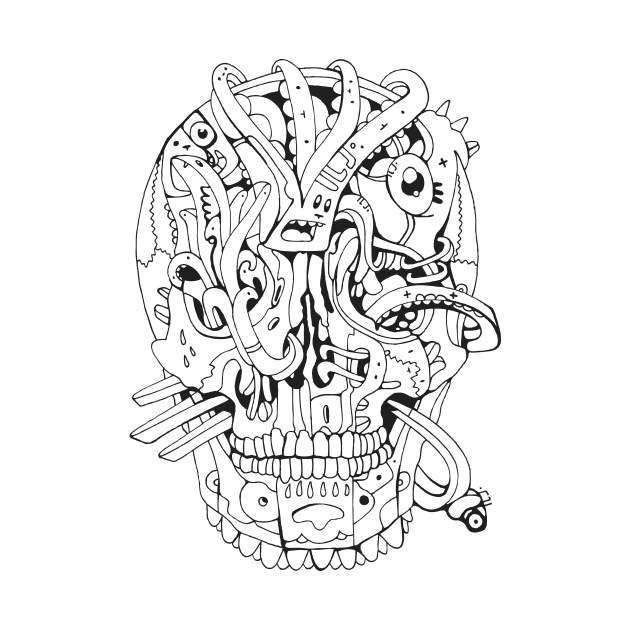 Skull by JOHNF