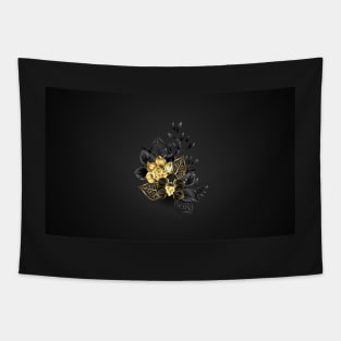 Black Orchids Tapestry