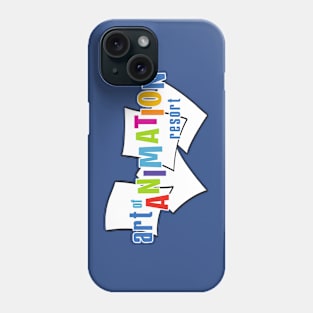 Art of Animation Logo Resort Phone Case