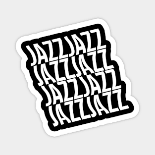 jazz wavy logo Magnet