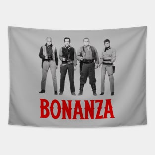 Bonanza - Group Draw - Tv Western Tapestry