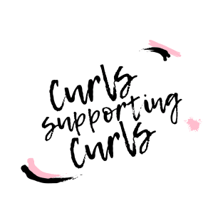 Curls Supporting Curls V16 T-Shirt