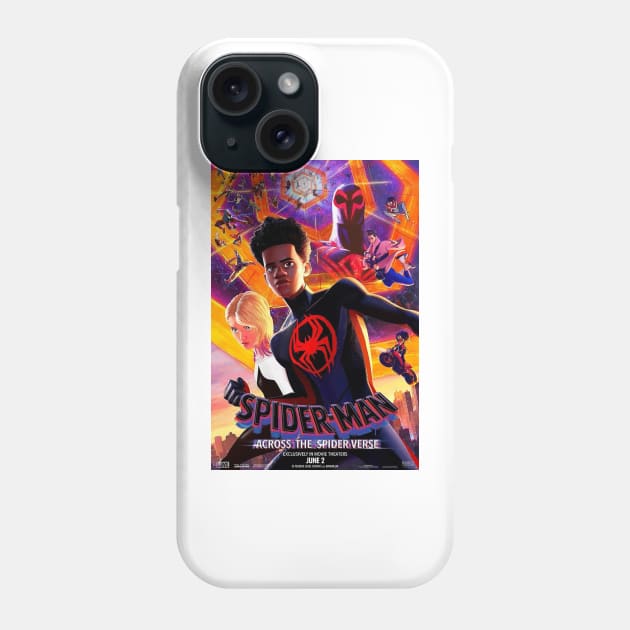 across the miles morales gwen poster Phone Case by chadespinoza