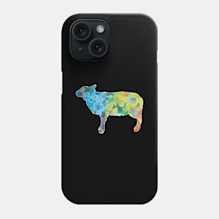 Cool sheep lamb goat color T-shirt Phone Case