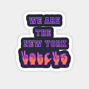 We are the New York Knicks. Magnet