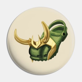 God of mischief crocs Pin