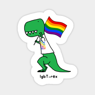 lgbT-Rex Magnet