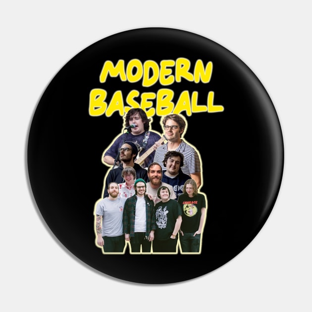 Modern Baseball Pin by In every mood