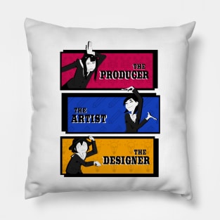 The Producer, The Artist & The Designer Pillow