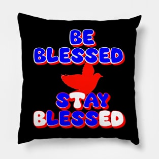 Be Blessed Say Less (Dodgers Edition) Pillow