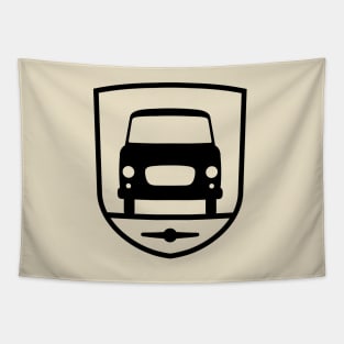 Barkas B1000 Crest (black) Tapestry