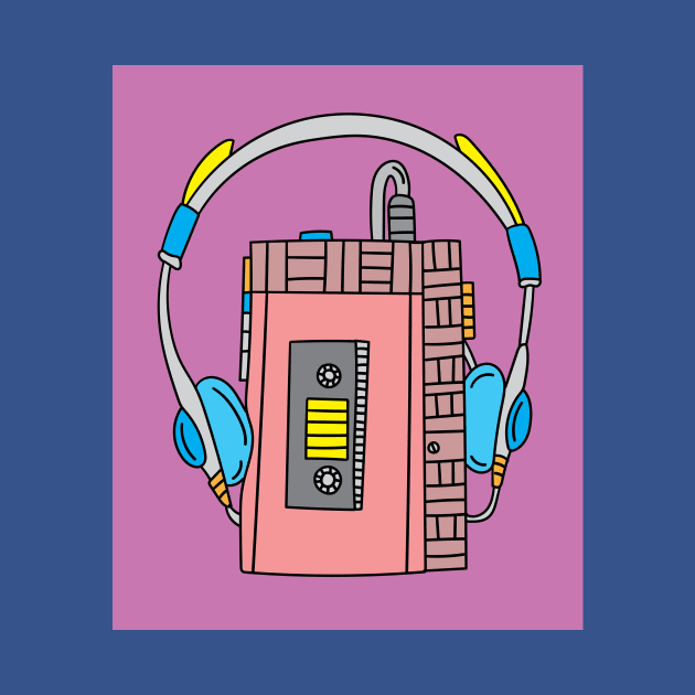 Old Colorful Stylish Retro Music Radios by flofin