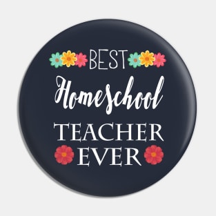 Best Homeschool Teacher Ever Pin