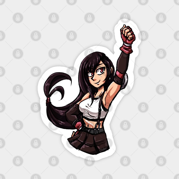 Tifa Lockhart Magnet by IngoPotato