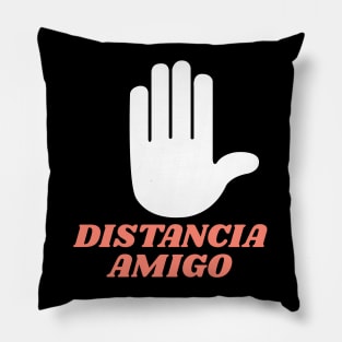 distancia amigo Pillow