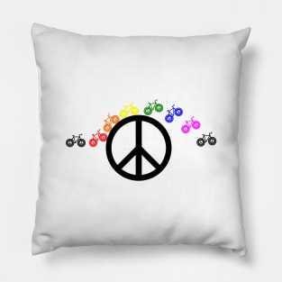 Ride for Peace (jump) Pillow