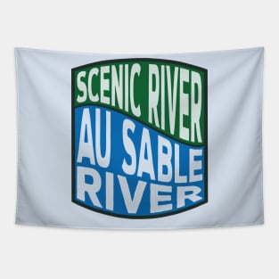 Au Sable River Scenic River Wave Tapestry