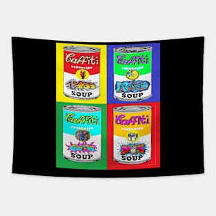 Graffiti Soup Pop art 2 Tapestry