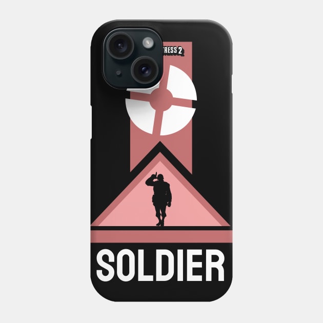Soldier Team Fortress 2 Phone Case by mrcatguys