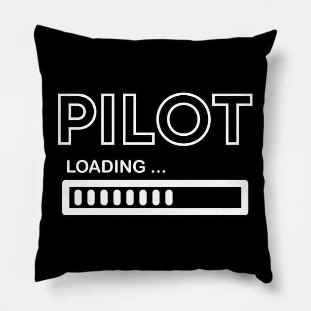 Pilot Loading Pillow by MtWoodson