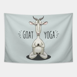 GOAT YOGA - Meditating Goat Tapestry