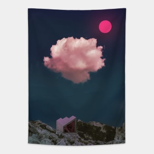 Pink Moon Tapestry