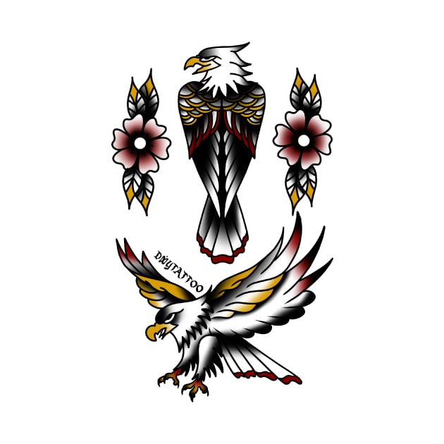 American Traditional Eagles by DXY Design