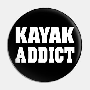 Kayak Addict Mens Tee Pick Size Color Small Kayak Pin