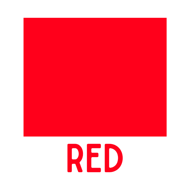 Learn Your Colours - Red by DIYitCREATEit