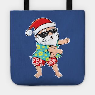 Flossing Santa Tote