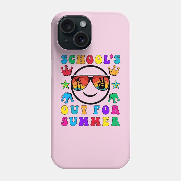 Schools out for summer Phone Case by TeeGuarantee