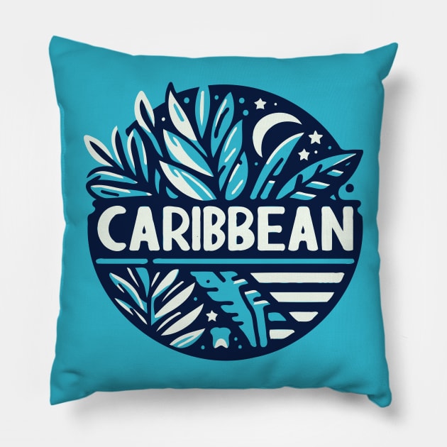 --- Caribbean --- Pillow by Trendsdk