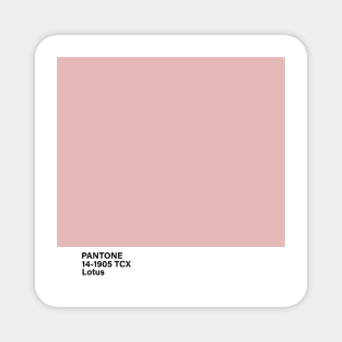 pantone 14-1905 TCX Lotus, pink Magnet