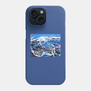 Abstract Shoreline Manipulation Phone Case