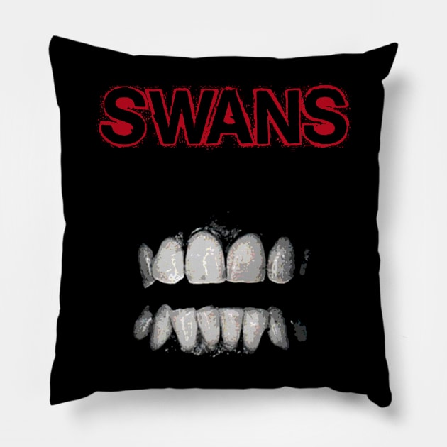 Swans "Filth" Tribute Pillow by lilmousepunk