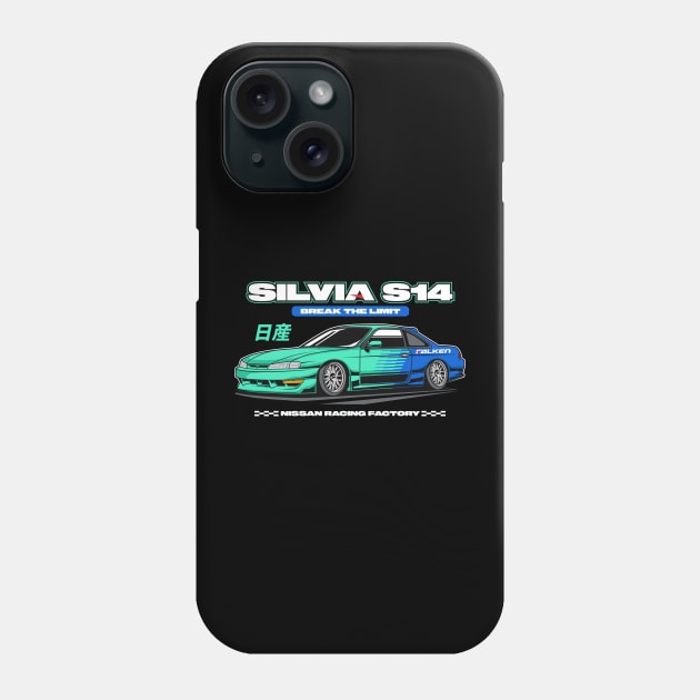 Silvia S14 Phone Case by cturs