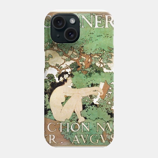 Scribner's fiction number (1897) by Maxfield Parrish Phone Case by WAITE-SMITH VINTAGE ART