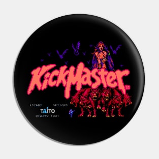 Title Screams: Kick Master Pin
