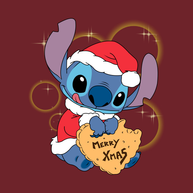 Merry Xmas Stitch - Stitch - T-Shirt | TeePublic