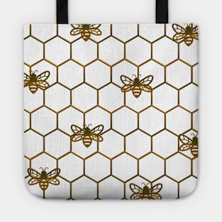 Honeybee Pattern Tote