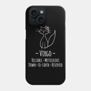 Virgo Zodiac Sign Phone Case