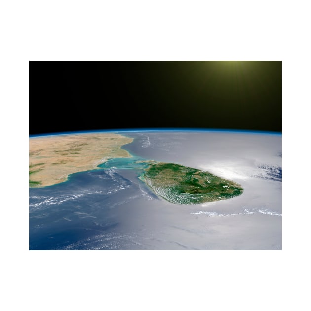 Sri Lanka, satellite image (C022/6625) by SciencePhoto